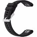 Curea ceas Smartwatch Garmin Fenix 7 / 6 / 5 Plus / 5, 22 mm Silicon iUni Black